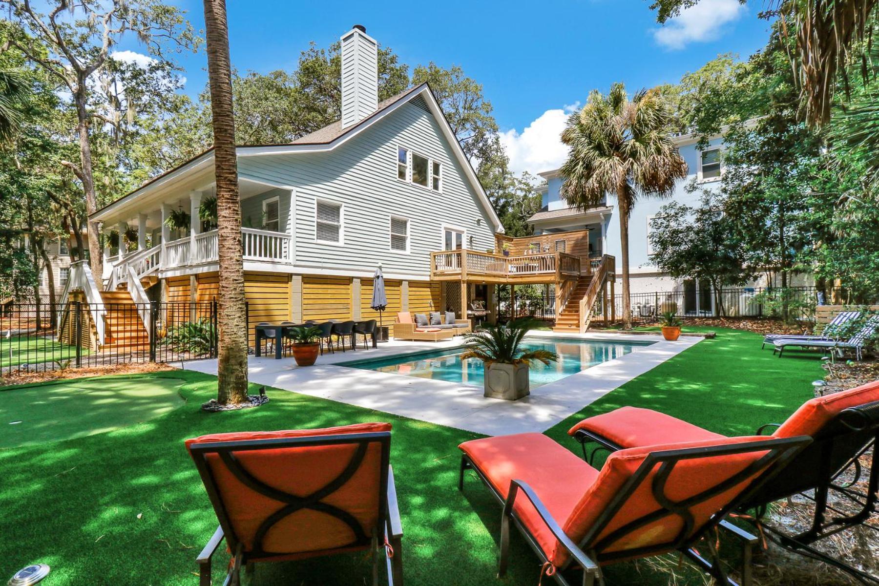 9 Flamingo Street Villa Hilton Head Island Bagian luar foto