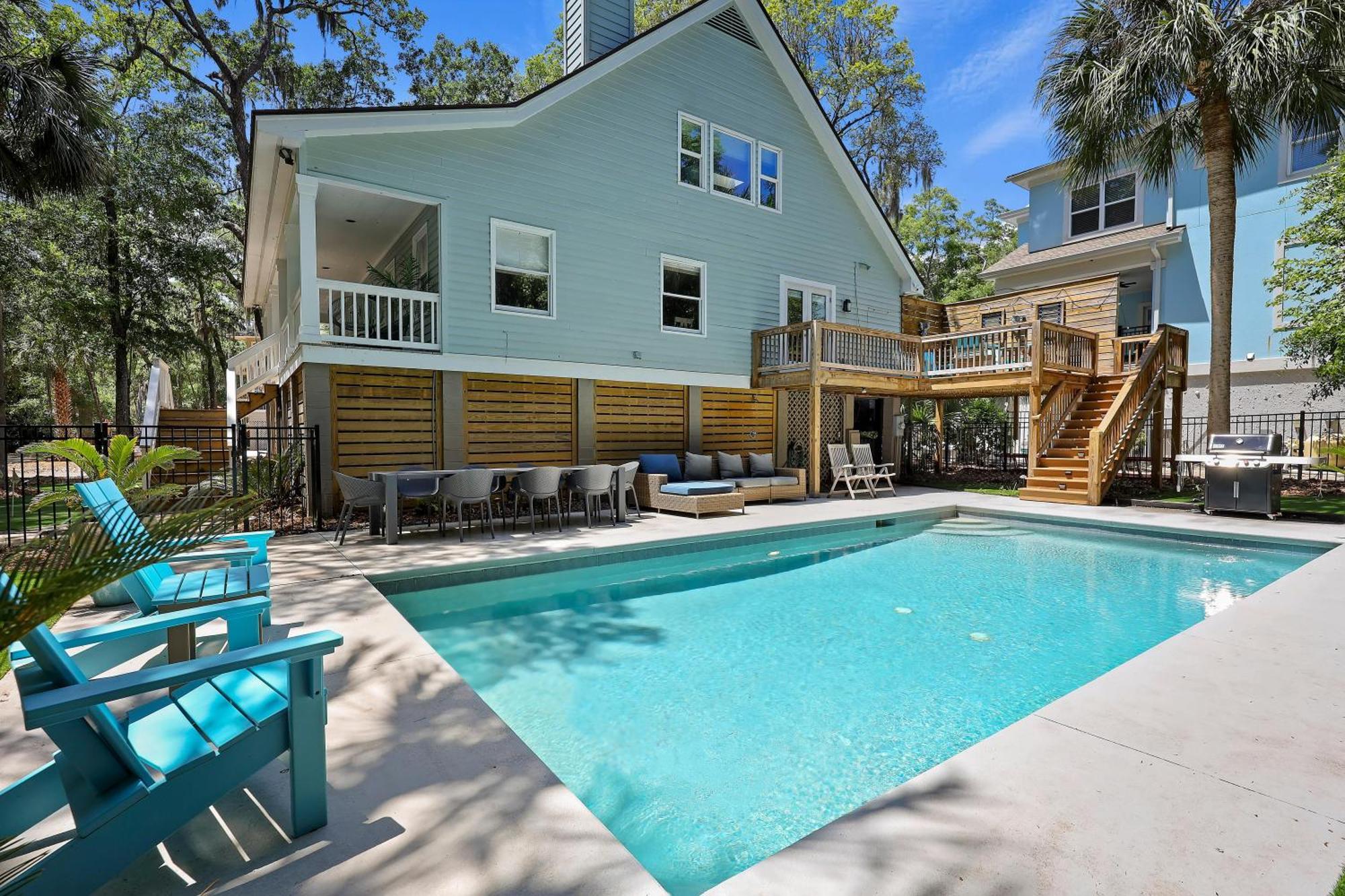 9 Flamingo Street Villa Hilton Head Island Bagian luar foto