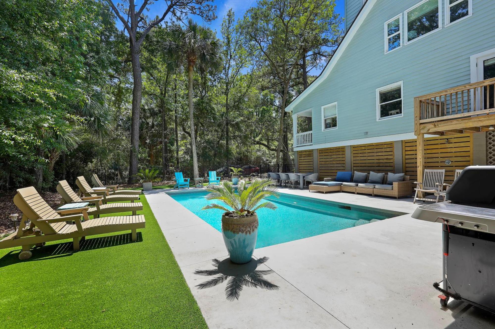 9 Flamingo Street Villa Hilton Head Island Bagian luar foto
